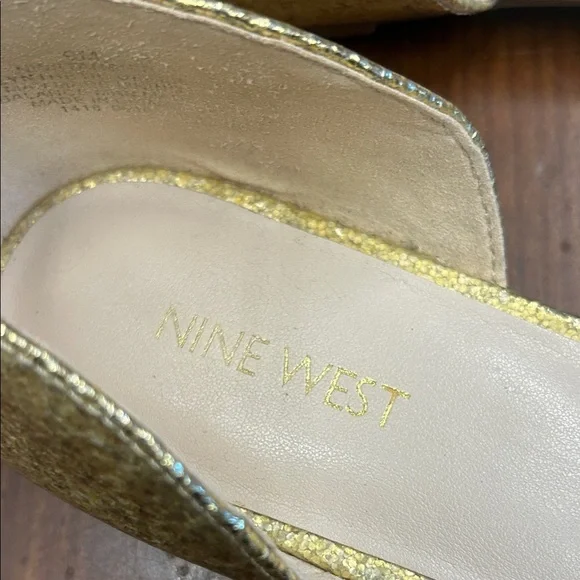 Nine West  Gold Women's Flats - Picture 3 of 11